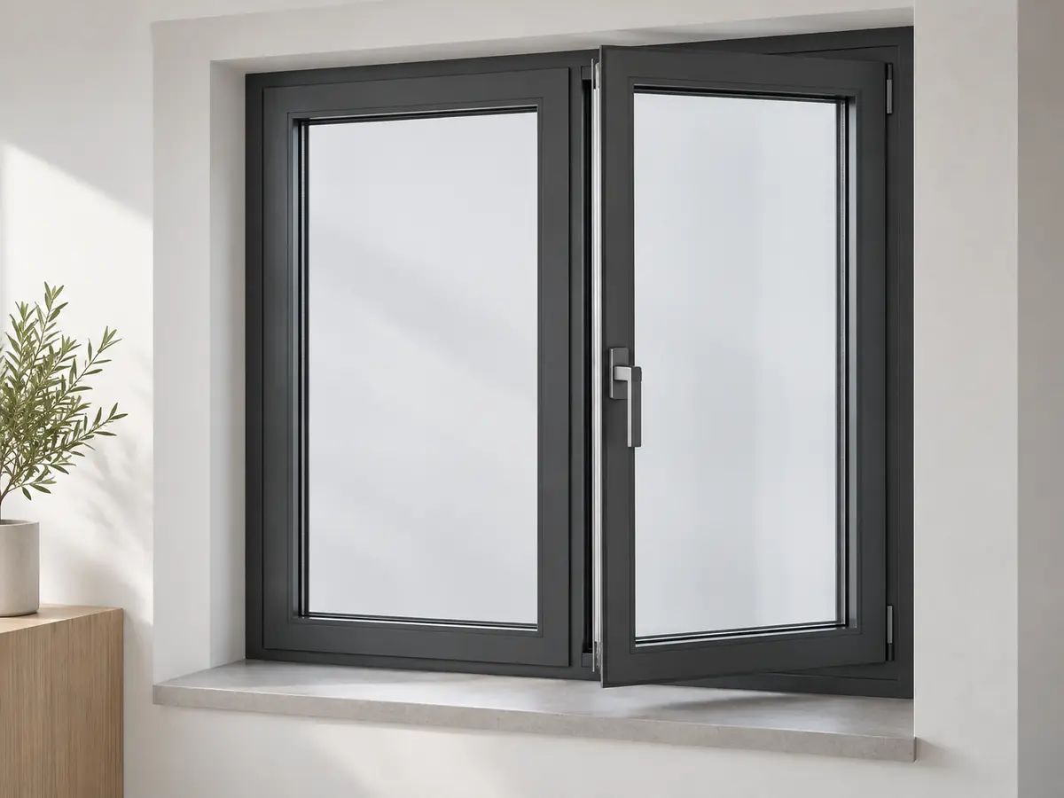 Ferestre din aluminiu cu barieră termică pentru deschideri ample în Brașov