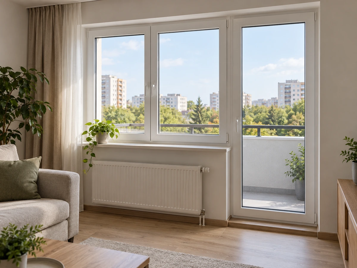 Pachet termopane apartament în Brașov — configurație orientativă pentru renovare apartament și balcon
